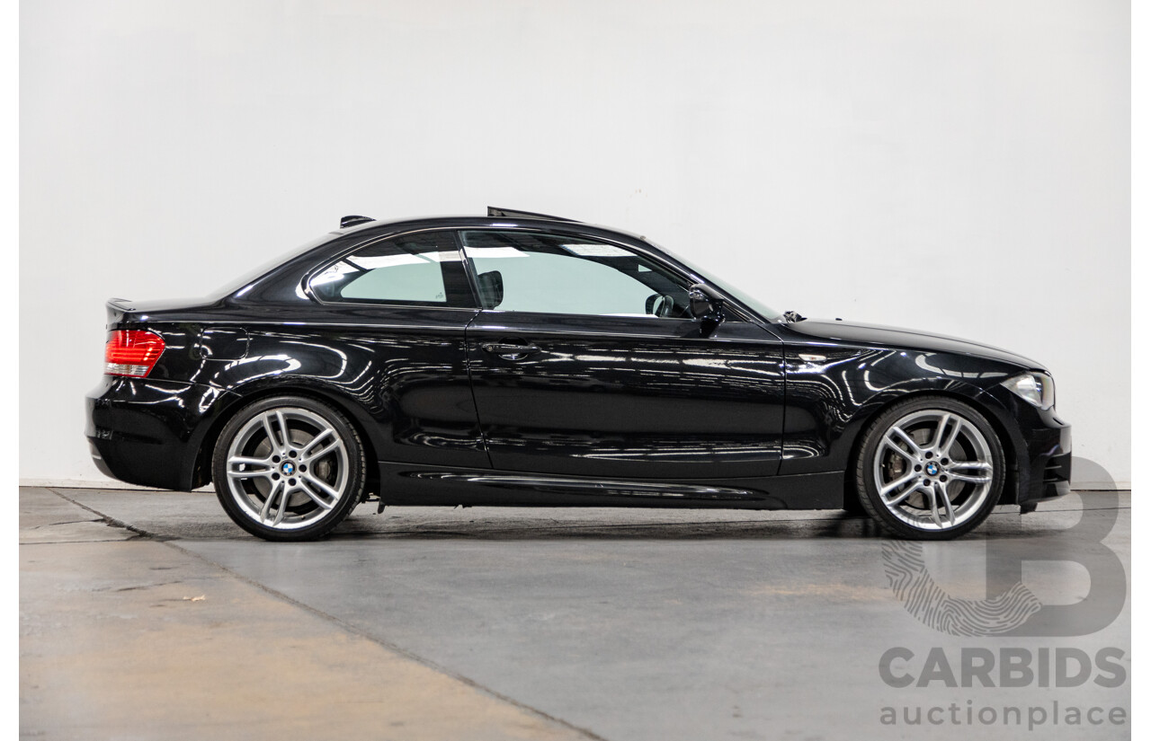 10/2010 BMW 135i Sport E82 2d Coupe Black Turbo 3.0L