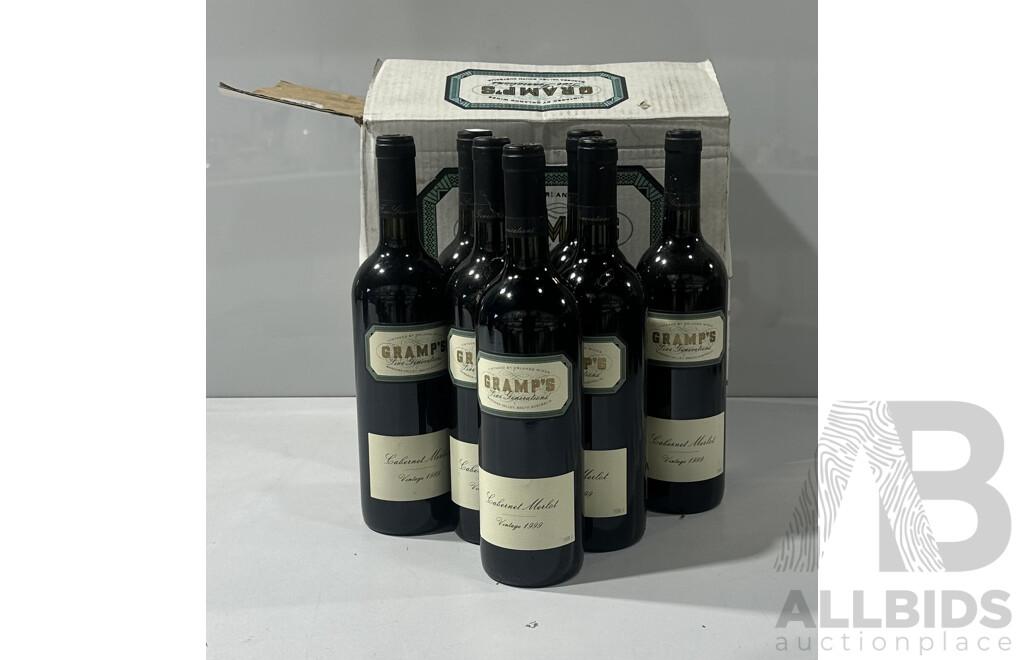 Quantity 19 X 750ml Bottles Gramps Cabernet Merlot 2021