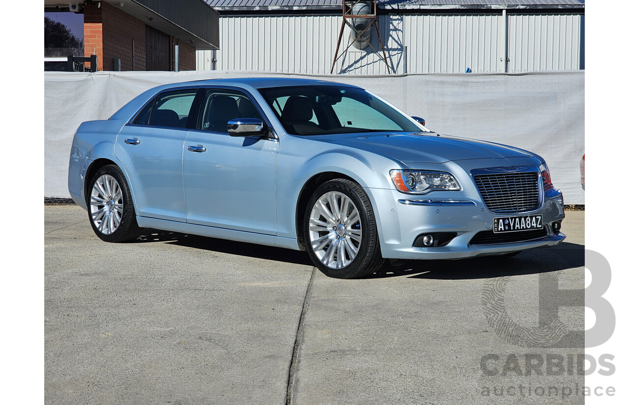 7/2013 Chrysler 300 C MY12 4d Sedan Blue 3.0L