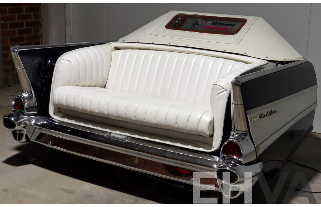 Chevrolet 1957 Bel Air Tail End Converted to a Wurlitzer Jukebox