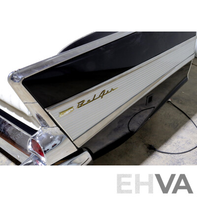 Chevrolet 1957 Bel Air Tail End Converted to a Wurlitzer Jukebox