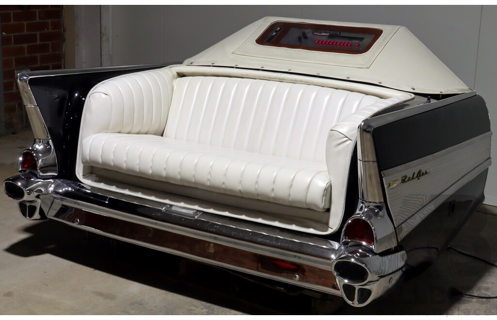 Chevrolet 1957 Bel Air Tail End Converted to a Wurlitzer Jukebox