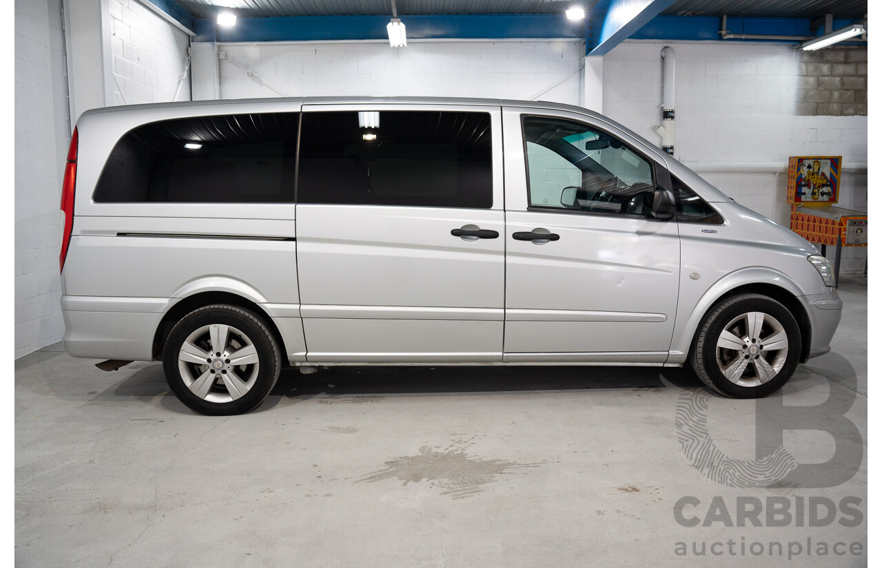 4/2013 Mercedes Benz Valente 4d Wagon Brilliant Silver Metallic Turbo Diesel 2.1L - 8 Seater