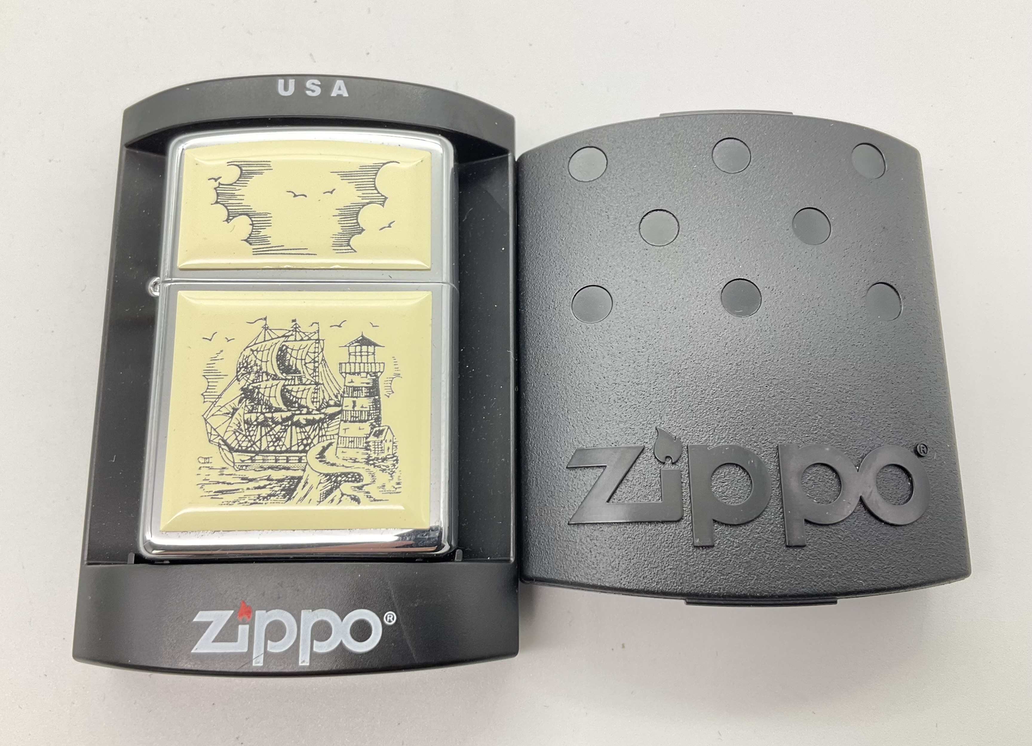 Zippo Lighter in Original Case, - Lot 1570681 | ALLBIDS Zippo Lighter in Original Case, - Lot 1570681 | ALLBIDS