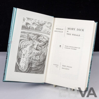 Moby Dick, Herman Melville, Folio Society,  2007, Hardcover with Slip Case