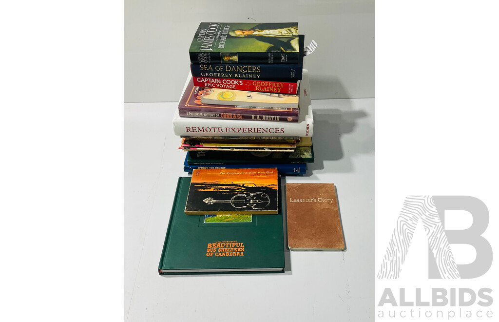 Collection Books Including Australian Intertest, Vintage Childrens and  More