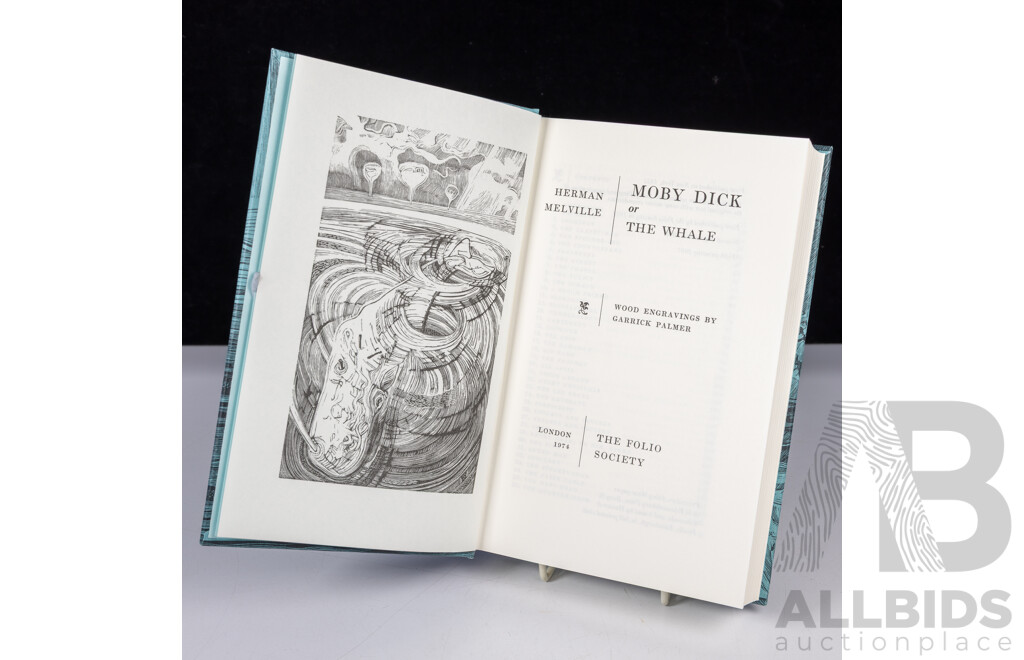 Moby Dick, Herman Melville, Folio Society,  2007, Hardcover with Slip Case