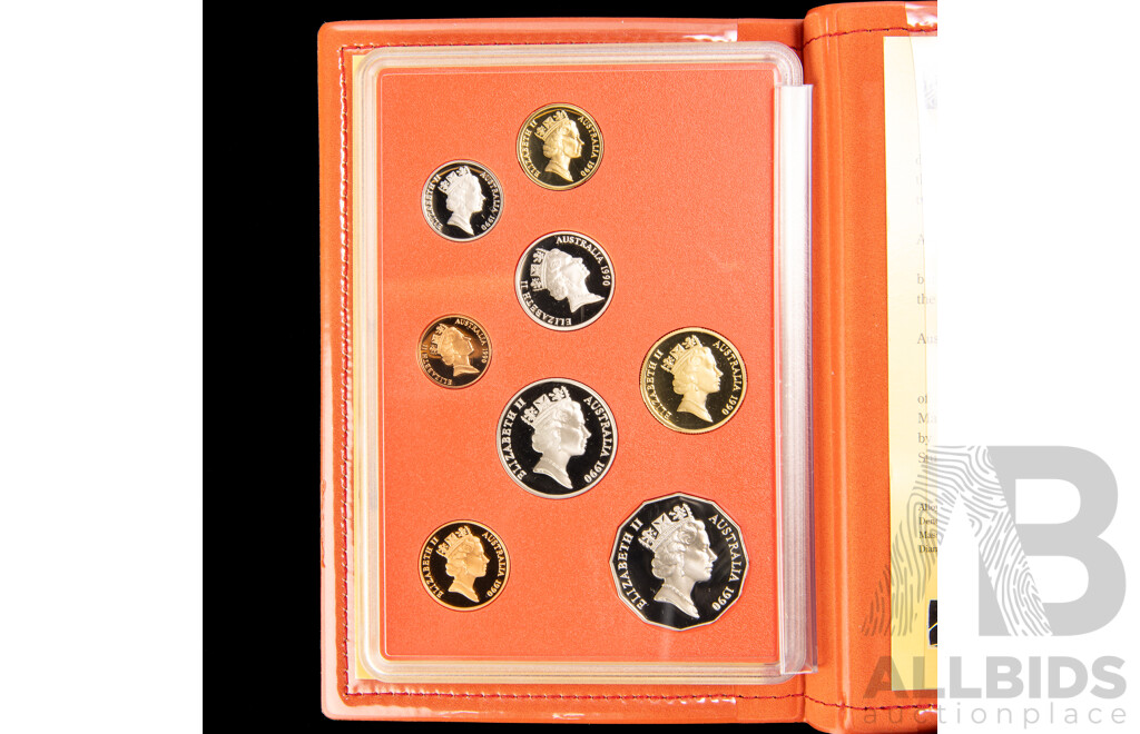 Australian RAM 1990 Eight Proof Coin Set