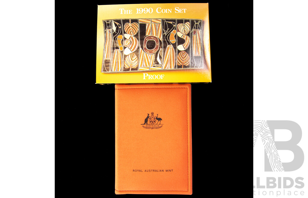 Australian RAM 1990 Eight Proof Coin Set