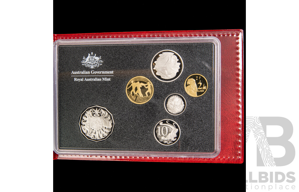 Australian RAM 2007 Six Proof Coin Set, Year of the Surf Lifesaver