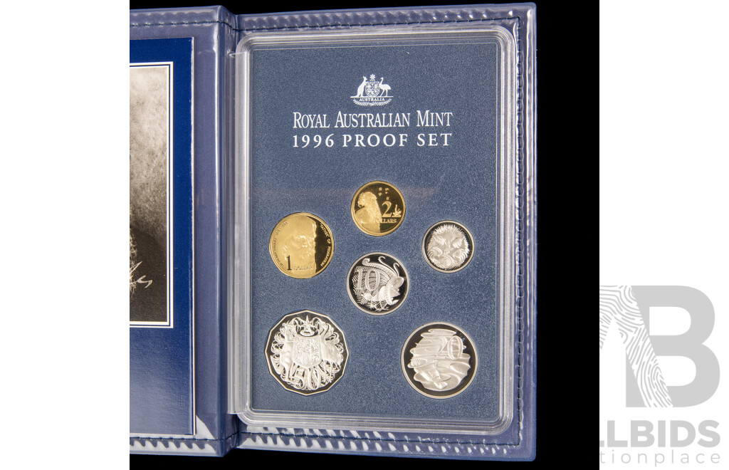 Australian RAM 1996 Six Proof Coin Set, Sir Henry Parkes