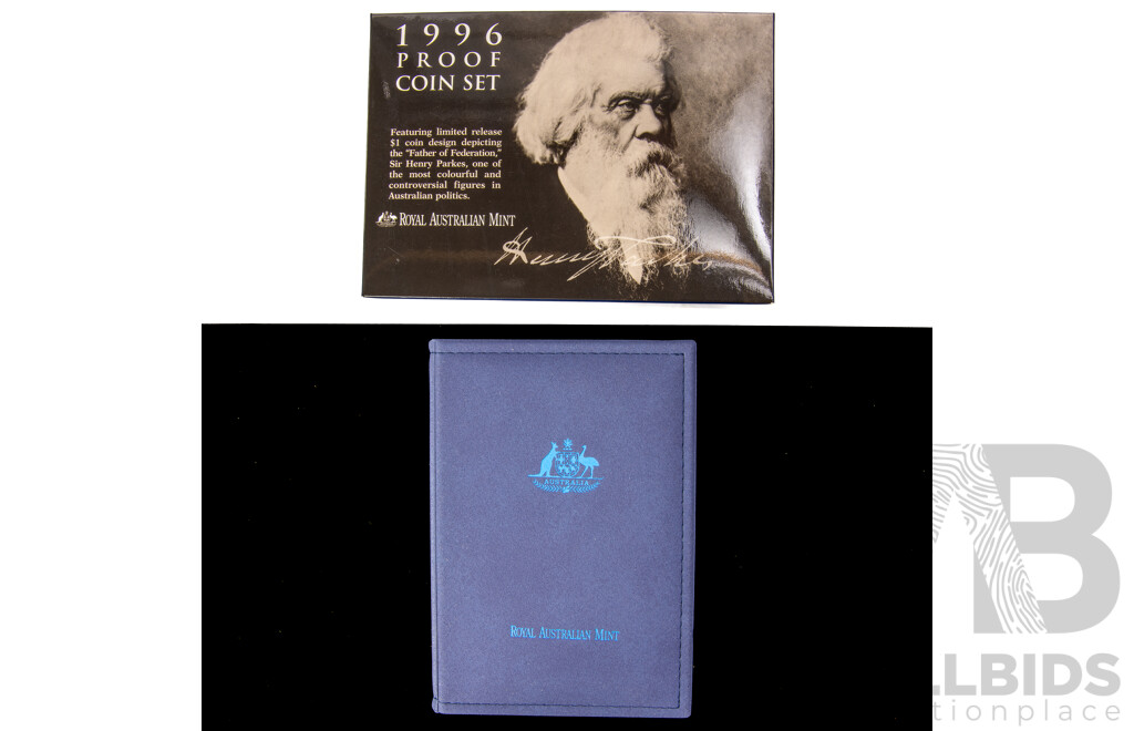 Australian RAM 1996 Six Proof Coin Set, Sir Henry Parkes