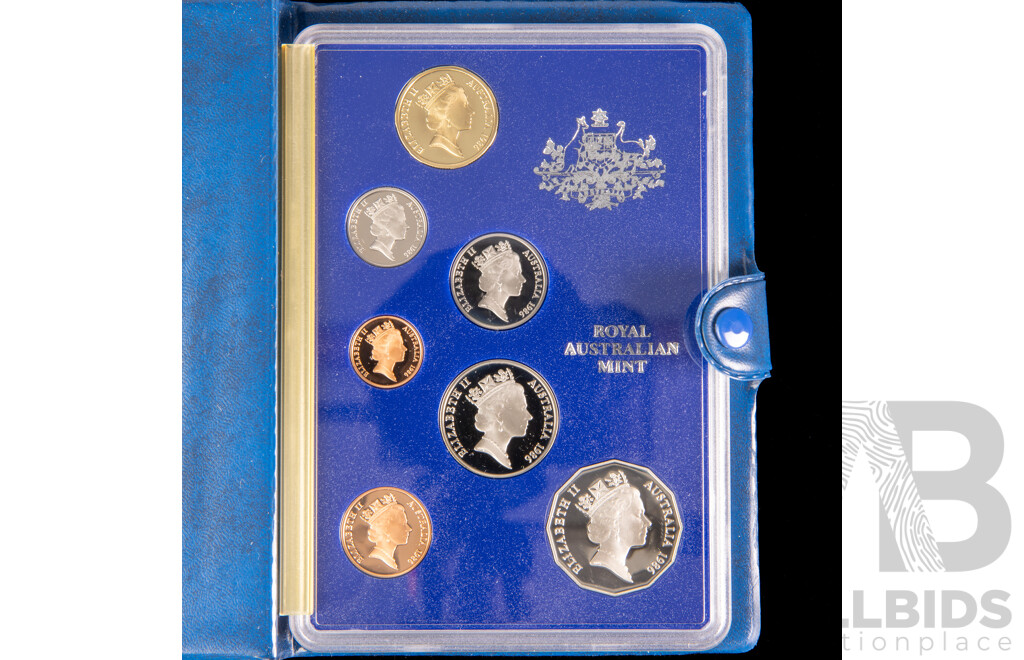 Australian RAM 1986 Seven Proof Coin Set