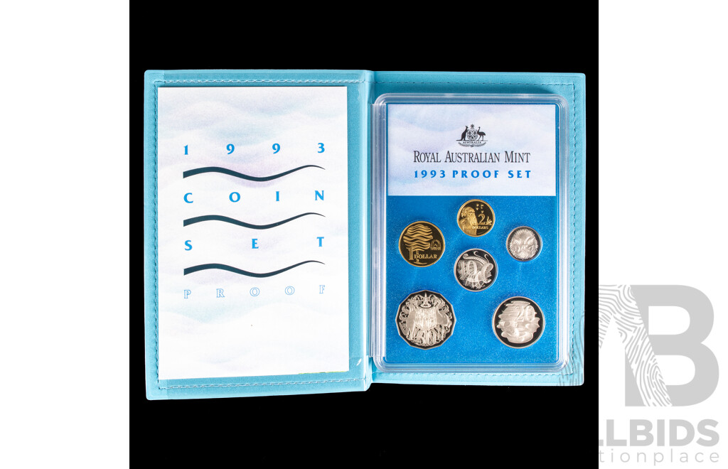 Australian RAM 1993 Six Proof Coin Set