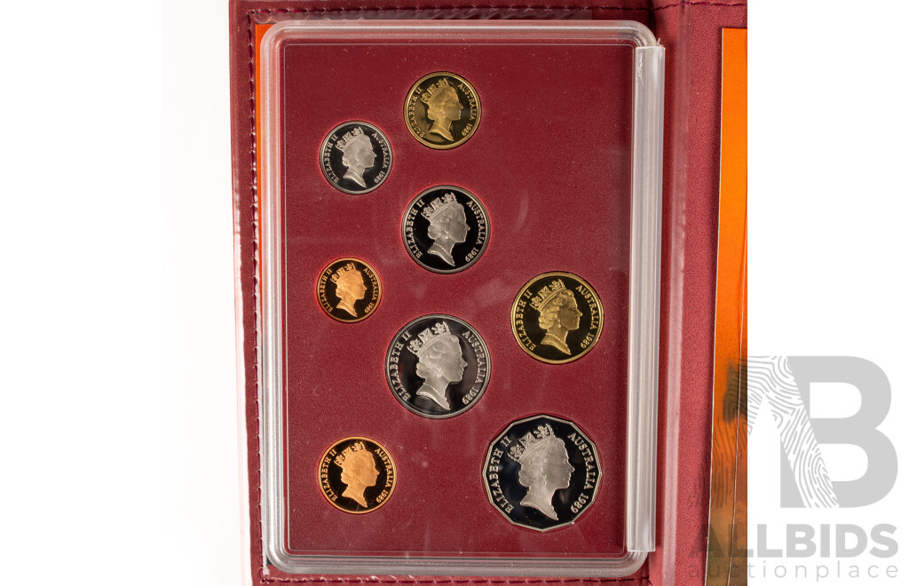 Australian RAM 1989 Eight Proof Coin Set