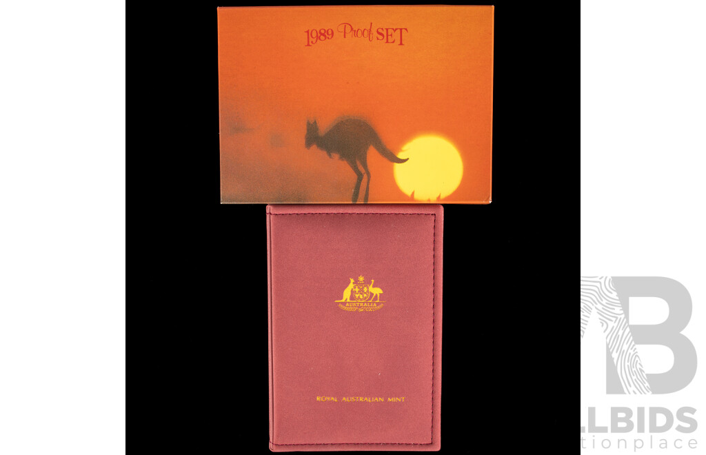 Australian RAM 1989 Eight Proof Coin Set