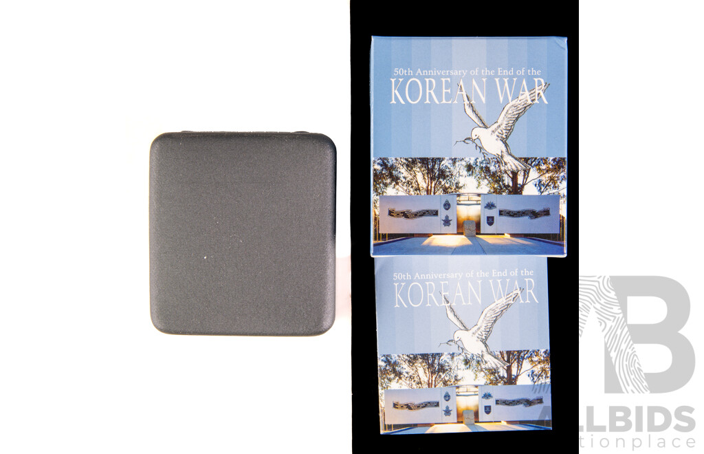 Australian RAM 2003 Silver One Dollar Coin, 50th Anniversary of the End of the Korean War .999