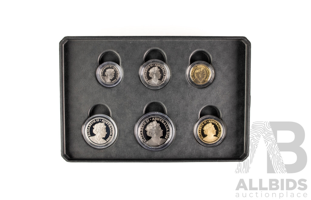 Australian RAM 2022 Six Proof Coin Set, Australia's Front Line Workers