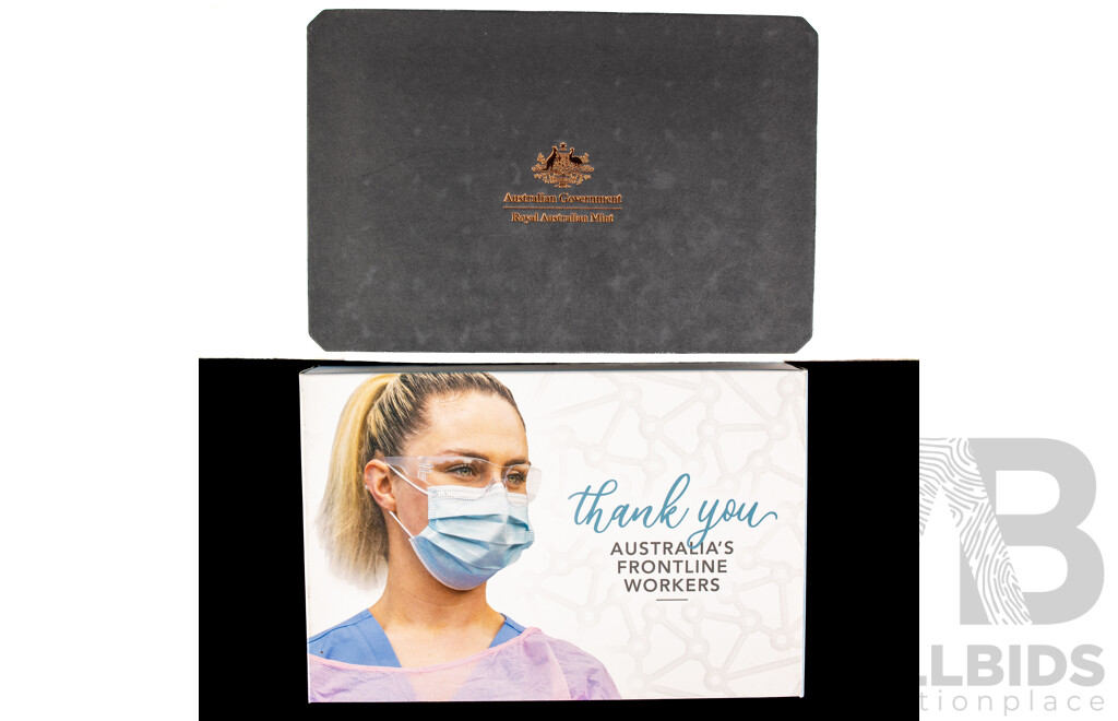 Australian RAM 2022 Six Proof Coin Set, Australia's Front Line Workers