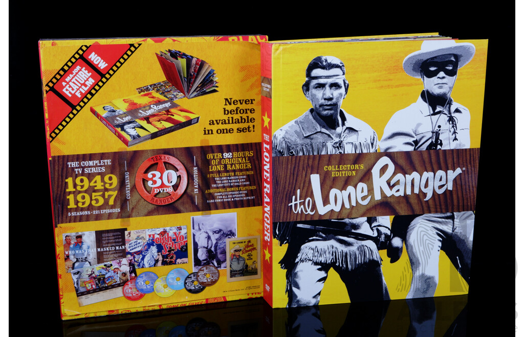 The Lone Ranger, Complete TV Series 1949 to 1957, 5 Seasons, 221 Episodes Over 30 DVDs