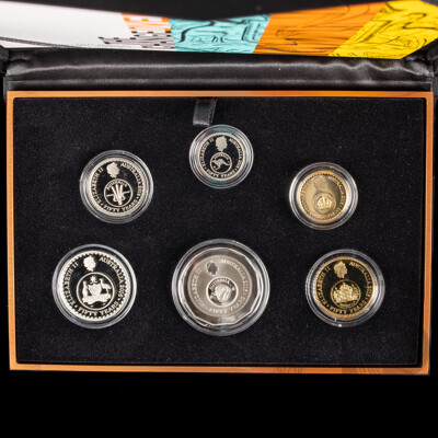 Australian RAM 2016 Six Proof Coin Set, Fifty Years of Decimal Currency
