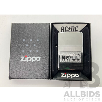 Zippo Lighter in Original Case, AC/DC, Made in USA