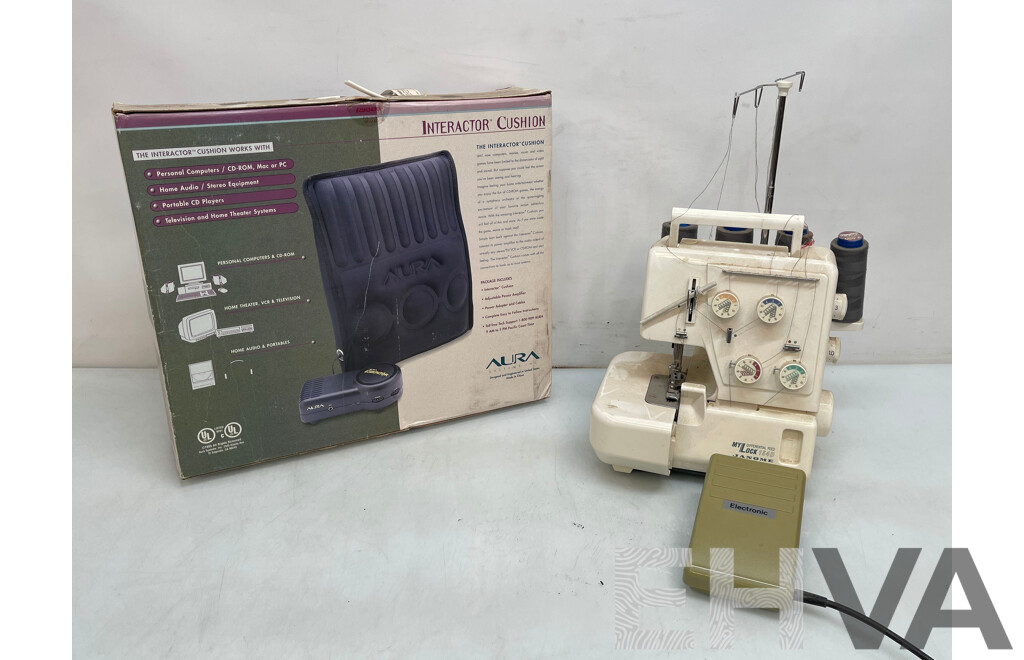 Janome Mylock 134D Overlocker Sewing Machine and Accessories