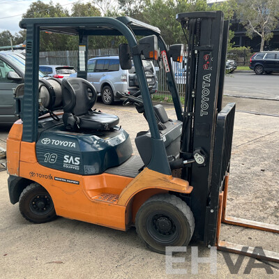 2006 TOYOTA 42-FG18 Counterbalance Forklift