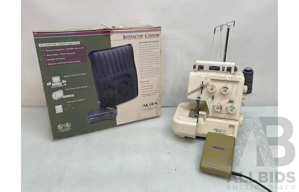 Janome Mylock 134D Overlocker Sewing Machine and Accessories