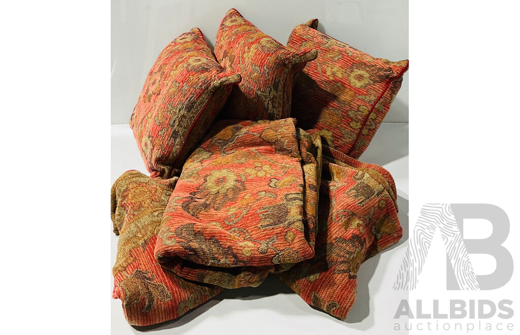 Three Morgan & Finch Throws - Marrakesh - Alongside Three Matching Cushions