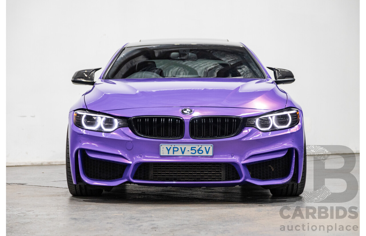 9/2013 BMW 435i M-Sport Pack F32 2d Coupe Inozetek Royal Purple Metallic Wrap Turbo 3.0L - Modified