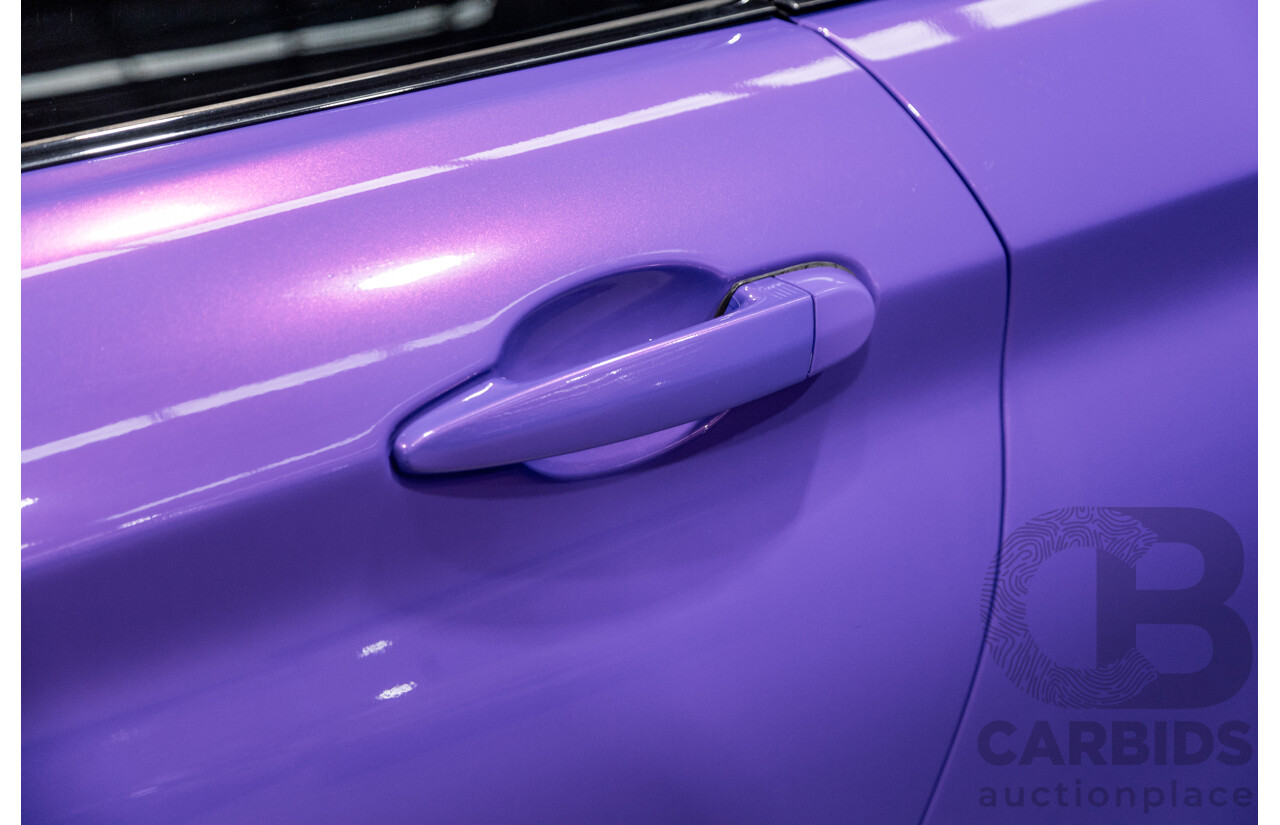 9/2013 BMW 435i M-Sport Pack F32 2d Coupe Inozetek Royal Purple Metallic Wrap Turbo 3.0L - Modified
