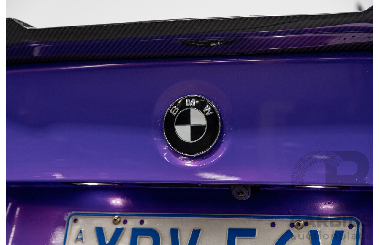 9/2013 BMW 435i M-Sport Pack F32 2d Coupe Inozetek Royal Purple Metallic Wrap Turbo 3.0L - Modified