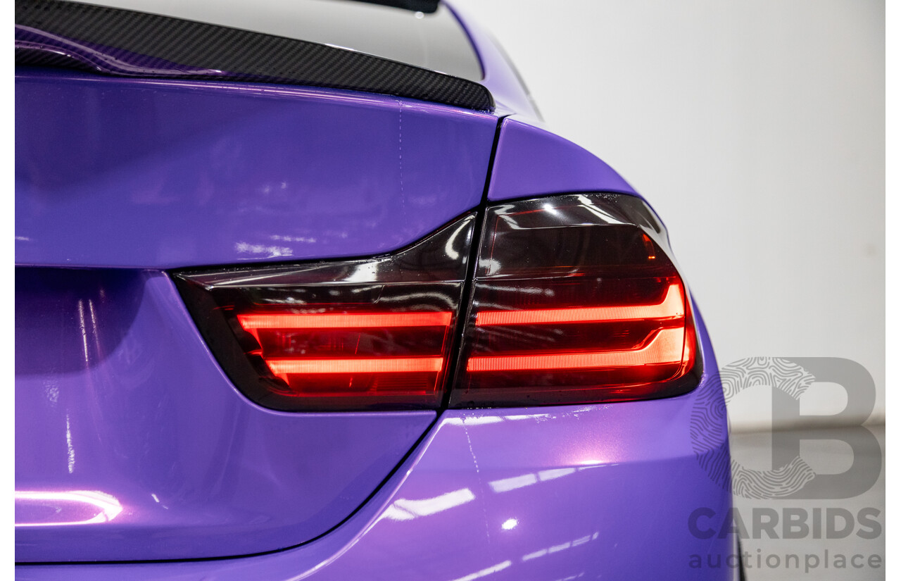 9/2013 BMW 435i M-Sport Pack F32 2d Coupe Inozetek Royal Purple Metallic Wrap Turbo 3.0L - Modified