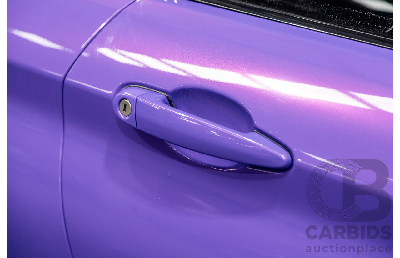 9/2013 BMW 435i M-Sport Pack F32 2d Coupe Inozetek Royal Purple Metallic Wrap Turbo 3.0L - Modified