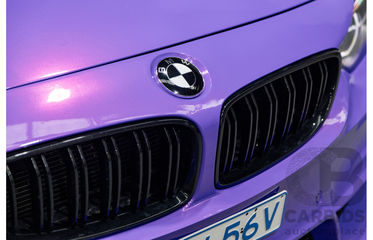 9/2013 BMW 435i M-Sport Pack F32 2d Coupe Inozetek Royal Purple Metallic Wrap Turbo 3.0L - Modified