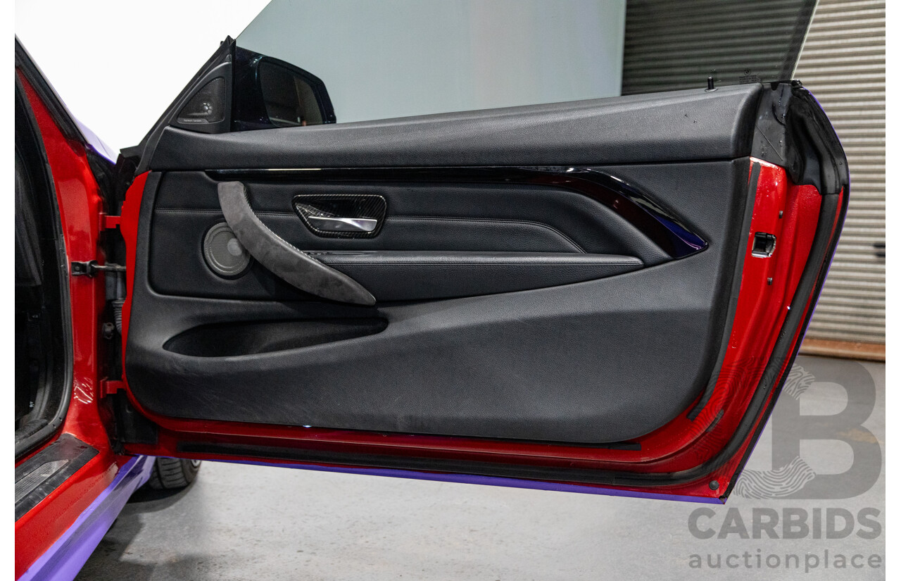 9/2013 BMW 435i M-Sport Pack F32 2d Coupe Inozetek Royal Purple Metallic Wrap Turbo 3.0L - Modified