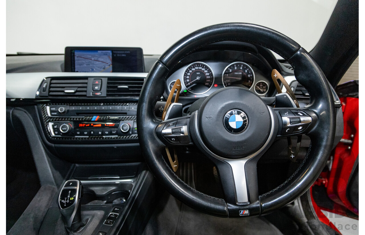 9/2013 BMW 435i M-Sport Pack F32 2d Coupe Inozetek Royal Purple Metallic Wrap Turbo 3.0L - Modified