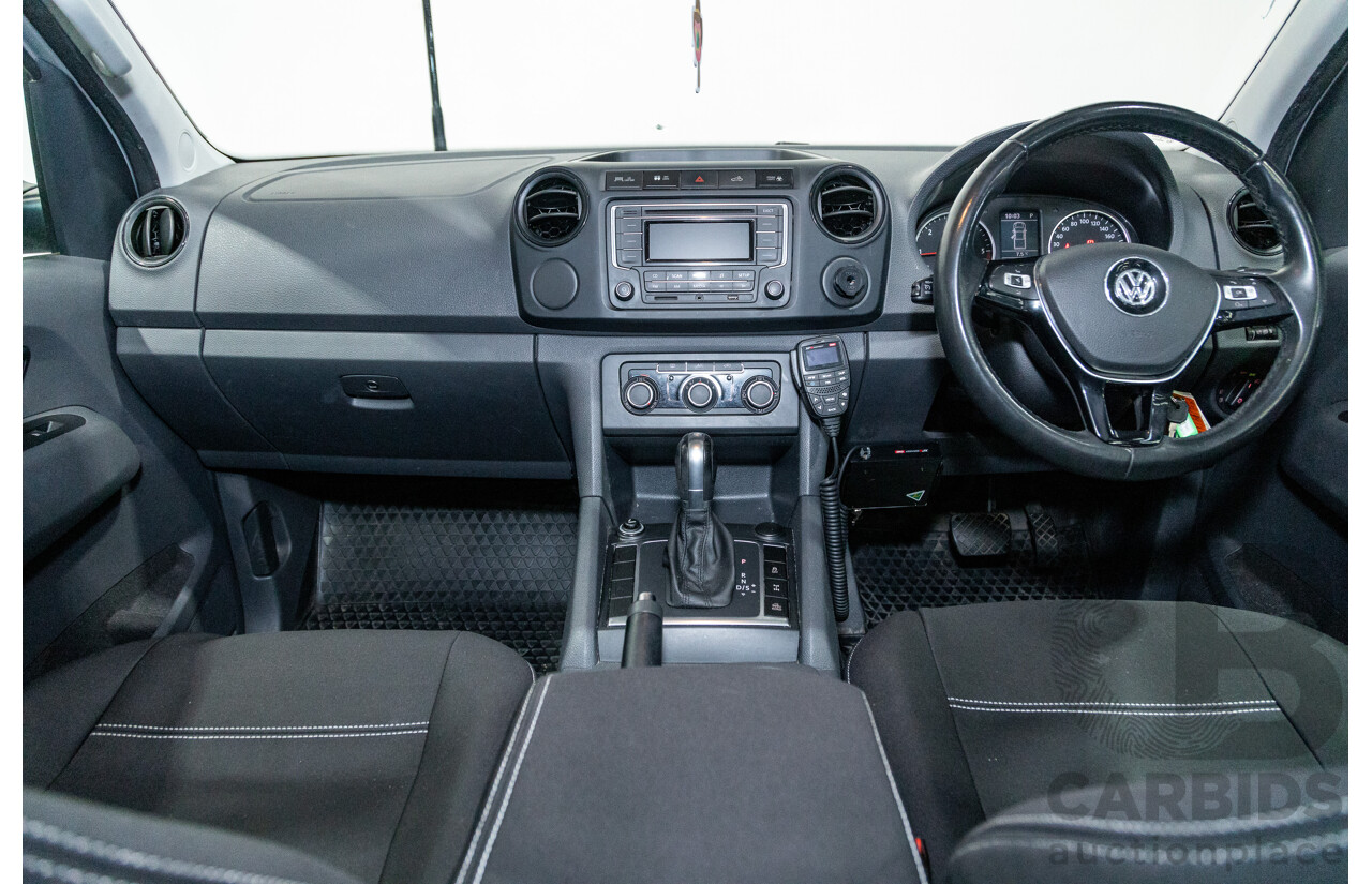 10/2016 Volkswagen Amarok TDI420 Core Edition (4x4) 2H MY16 Dual Cab Utility Reflex Silver Metallic Turbo Diesel 2.0L