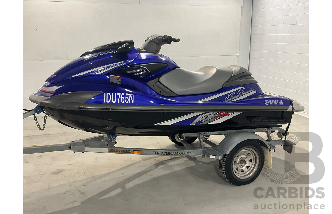 Yamaha FXR SHO Wave Runner with Trailer