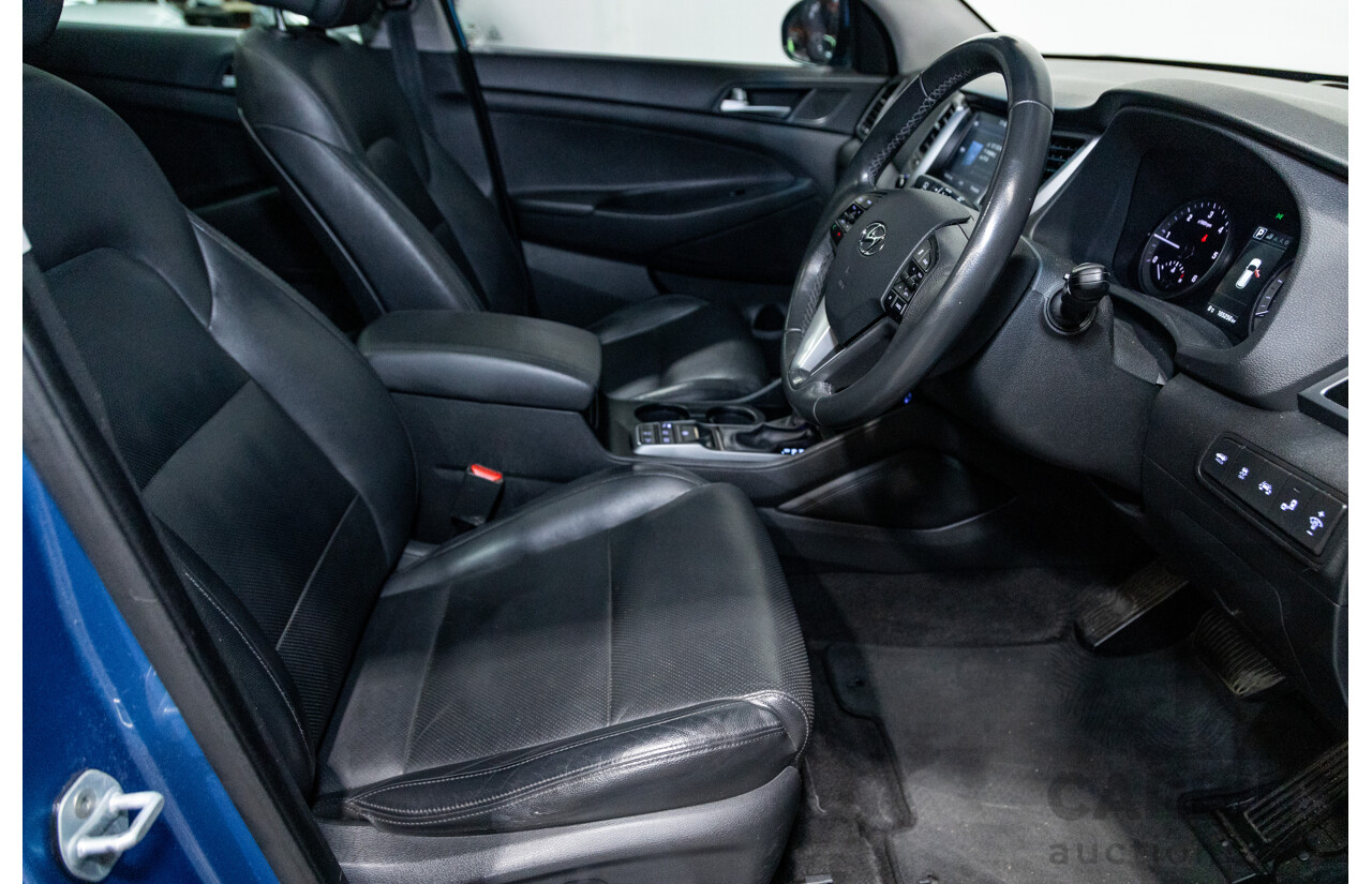 10/2015 Hyundai Tucson Highlander (AWD) TLE 4d Wagon Ara Blue Metallic Turbo Diesel 2.0L