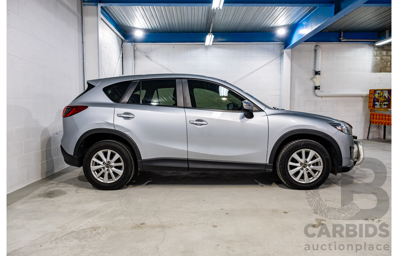 10/2016 Mazda CX-5 Maxx Sport (AWD) MY15 4D Wagon Silver Turbo Diesel 2.2L