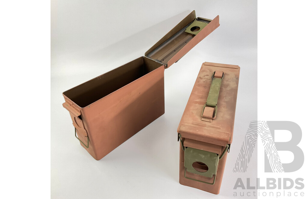 Vintage Ammunition Boxes Including .303