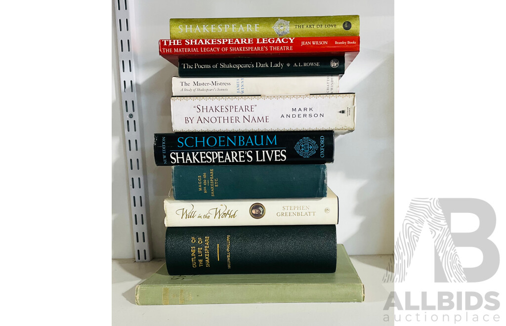 Collection Books Relating to Shakespeare and the Shakespearean World