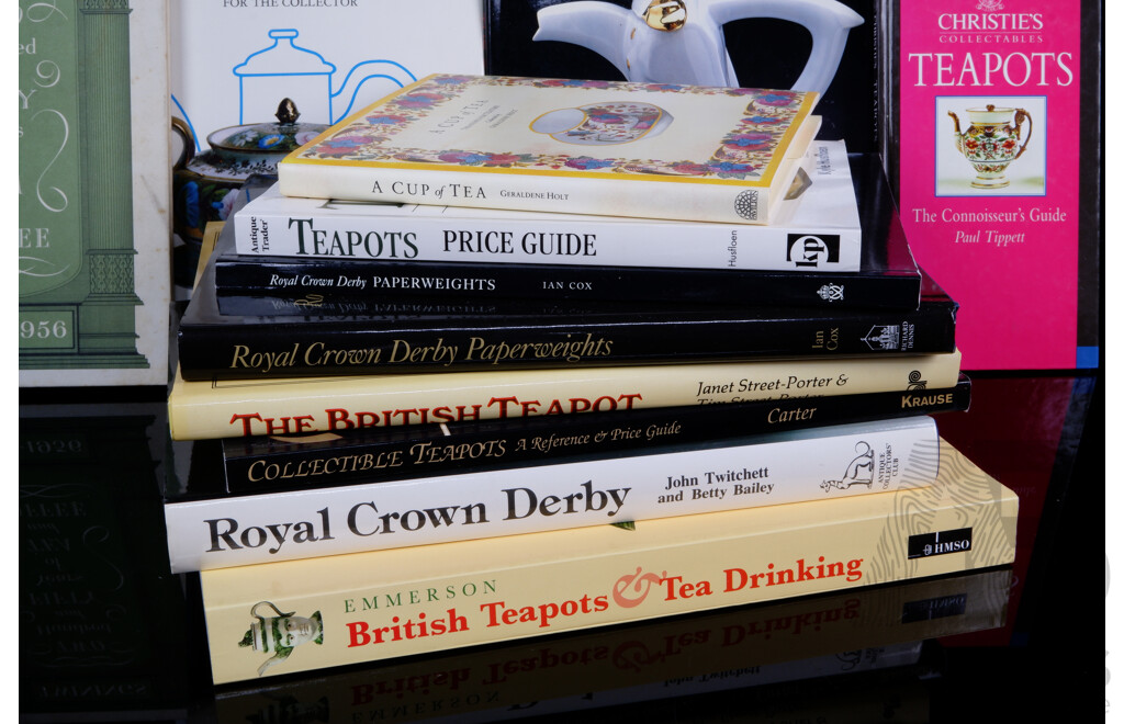 Collection Books Relating to Tea and Coffee Pots