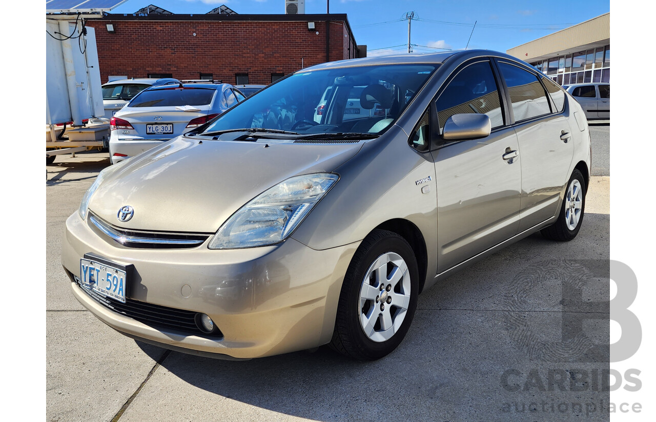 01/2007 Toyota Prius HYBRID FWD NHW20R MY06 UPGRADE 5D Hatchback Bronze 1.5L