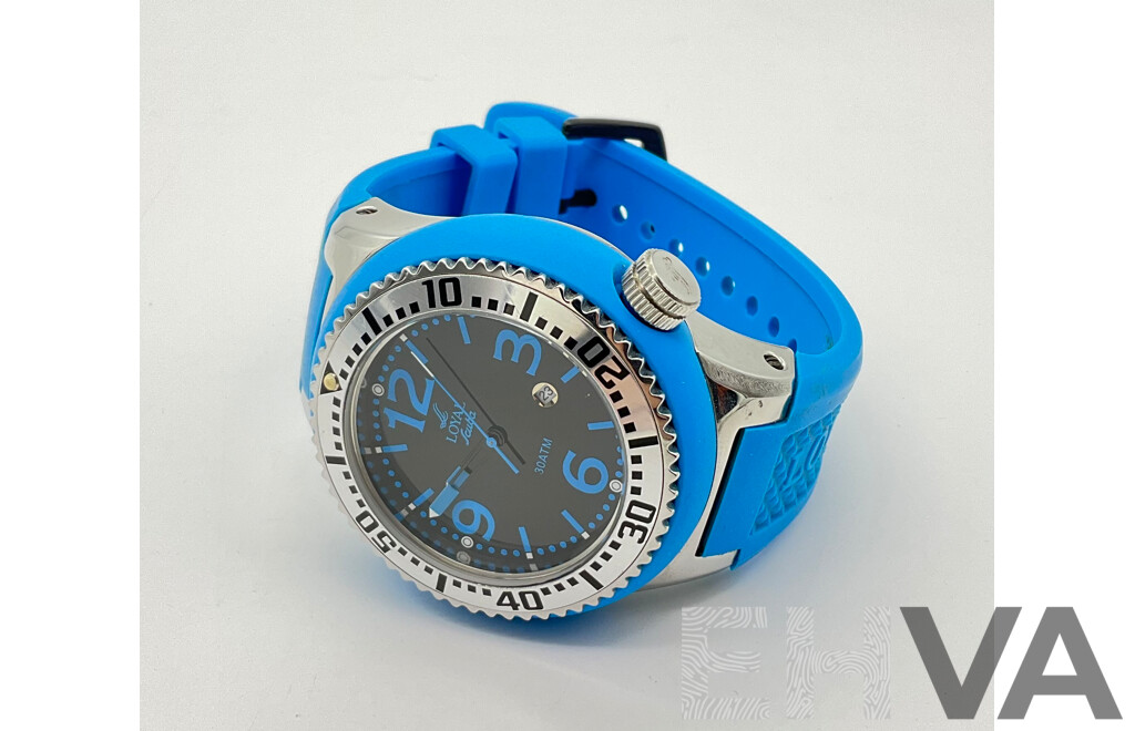 Loyal Scuba 30 ATM Watch with Date Function