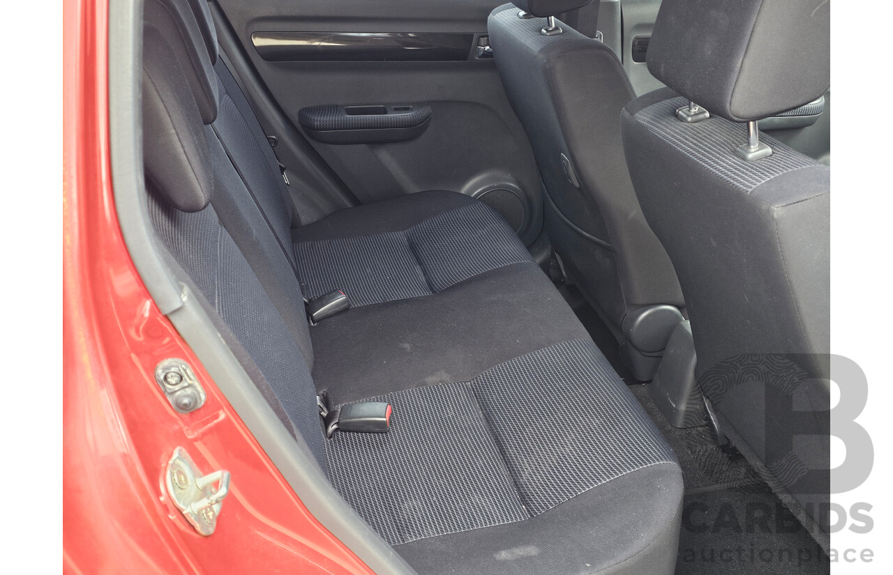 3/2009 Suzuki Swift  EZ 07 UPDATE 5d Hatchback Red 1.5L