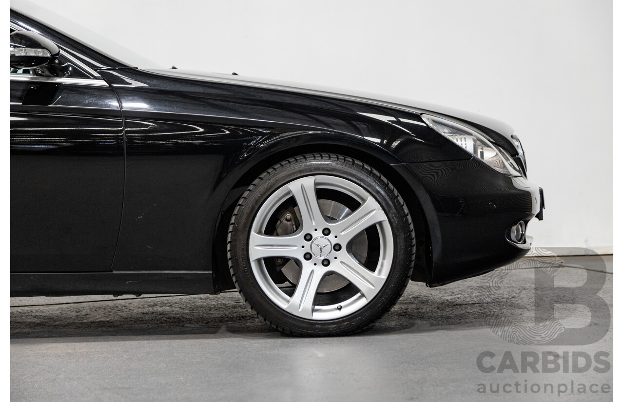 5/2007 Mercedes Benz CLS 350 219 4d Coupe Obsidian Black V6 3.5L