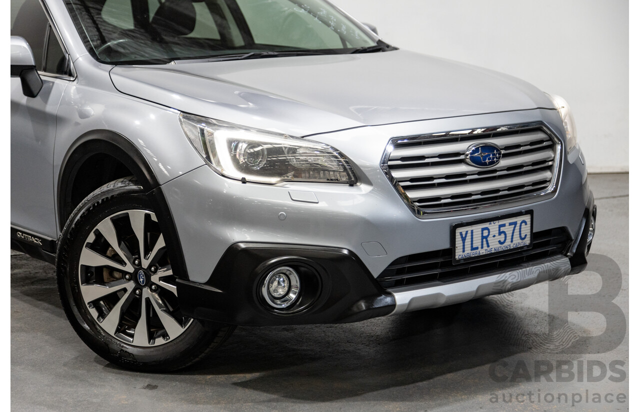 2/2017 Subaru Outback 2.5i Premium (AWD) MY17 4d Wagon Ice Silver Metallic 2.5L